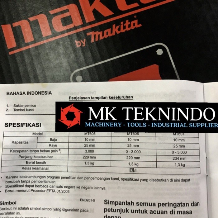 Maktec Mt605 Mesin Bor Tangan Listrik Mt 605 Promo
