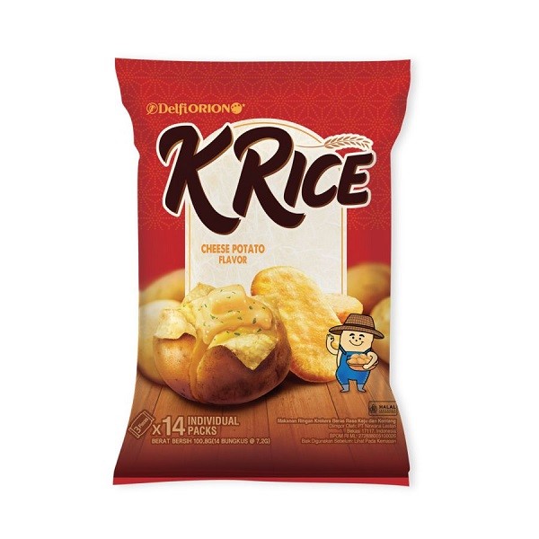 

DELFI ORION K'RICE POTATO CHEESE 100.8 GR