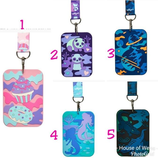 

SMIGGLE NOW YOU SEE ME BUS PASS LANYARD - GANTUNGAN SMIGGLE - NAME TAG