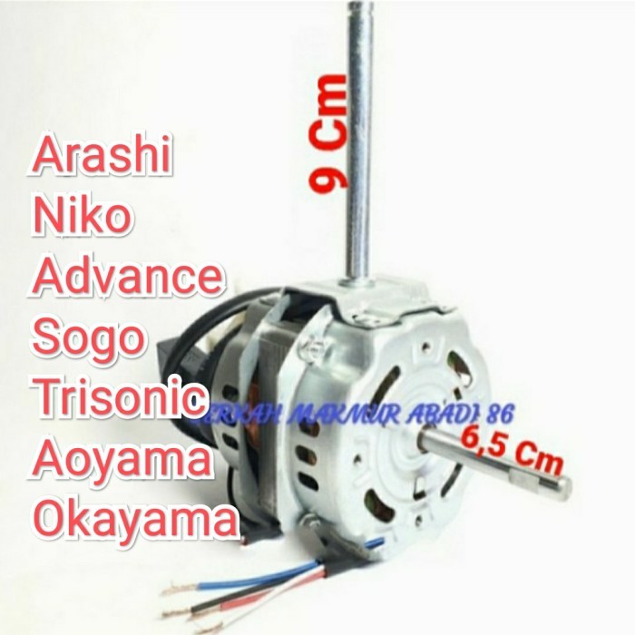 DINAMO KIPAS ANGIN NIKO ARASHI ADVANCE SOGO KIPAS ANGIN 18 INCH