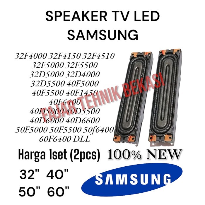 SPEAKER TV LED SAMSUNG 32 40 50 60 TIPIS NEW ORIGINAL
