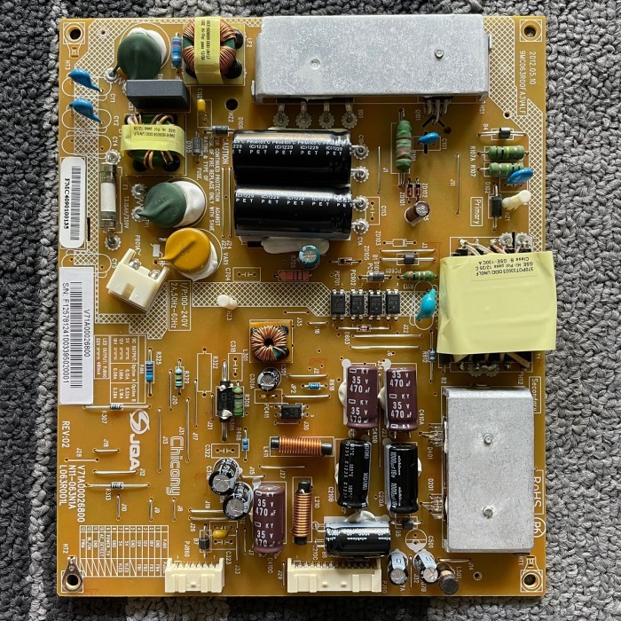 PSU REGULATOR TV UNIVERSAL POLYTRON 19 20 22 23 24 29 32 40 42 INCHI