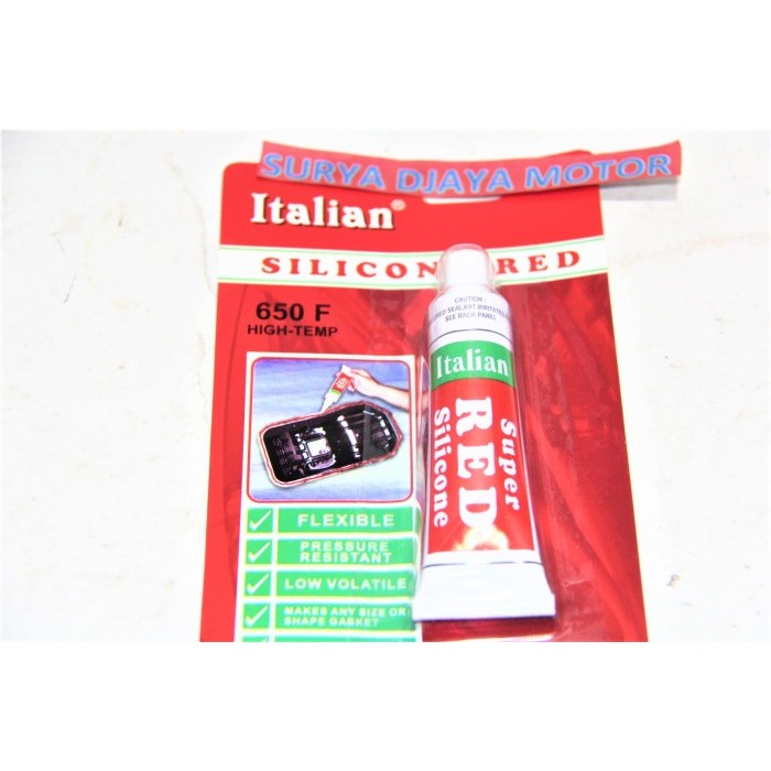 

Lem Silicone Red Auto Sealer Merah 650 Tahan Panas 35Gr Lem Siler Termurah Langka