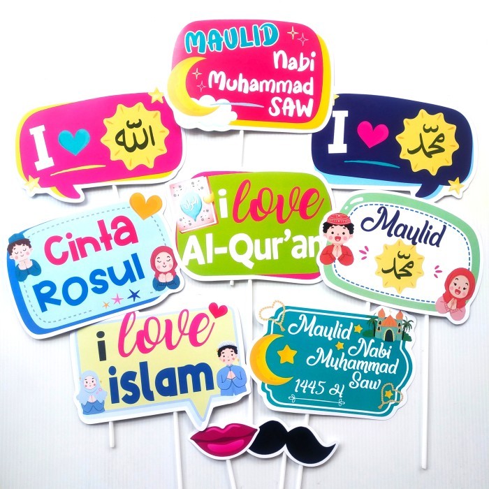 PROPS MAULID NABI MUHAMMAD PROPS PHOTOBOOTH