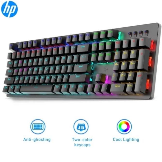 TERMURAH - HP Mechanical Gaming keyboard GK100F