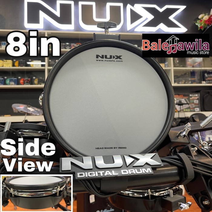 8IN MESH TOM DRUM NUX DM7 DM7X MODEL MESH DRUM PAD FOR ALL BRAND