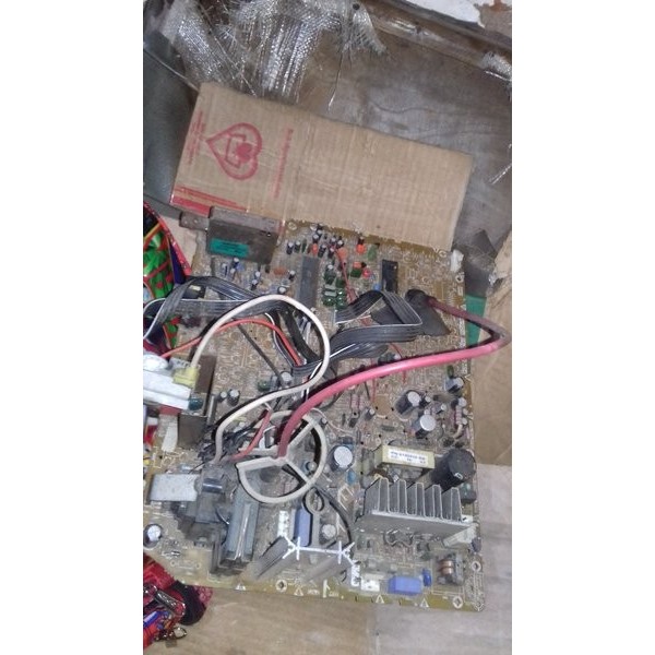 DUA BUAH MESIN TV POLYTRON DAN DIGITEC BACA DESKRIOSI 7AGT24 SPAREPAR