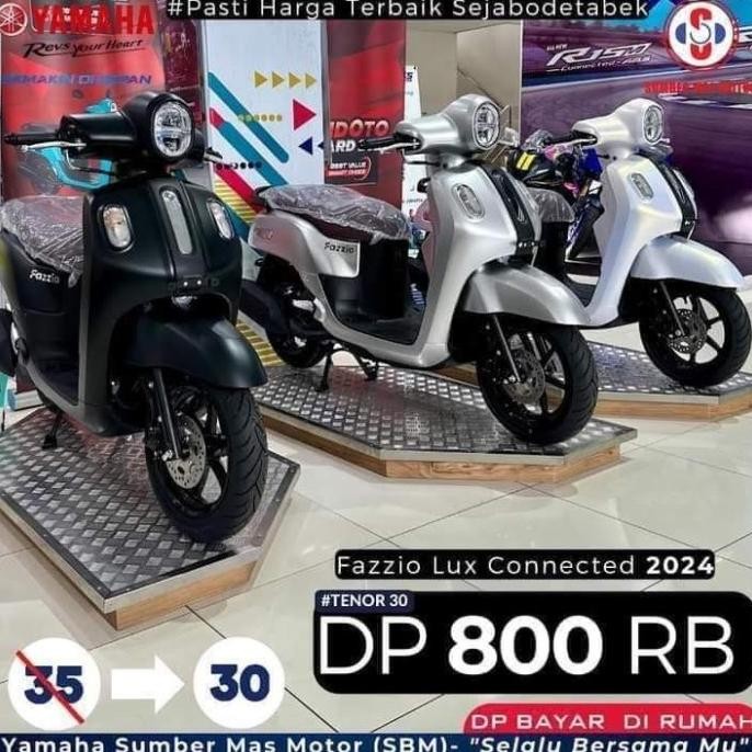 KREDIT YAMAHA FAZZIO LUX 125 PUTIH