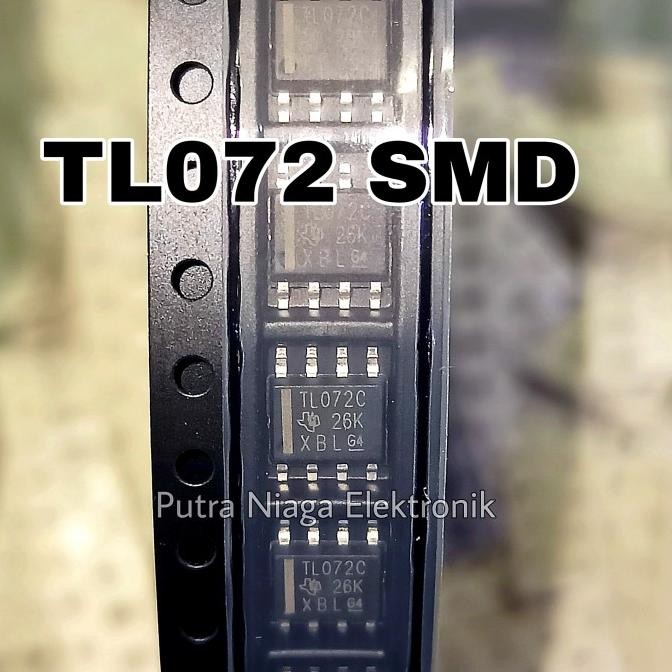 Murah ic TL072C SMD SOP8 TL072 Original TL 072 High Quality putr4n Segera Beli