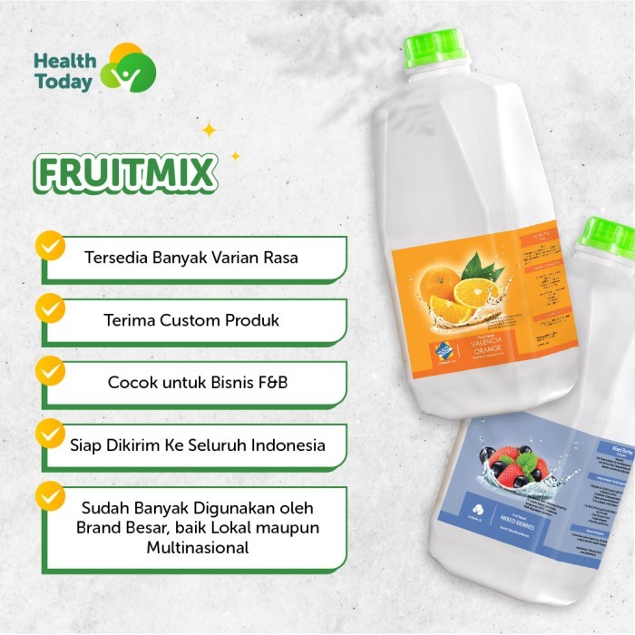 

Health Today Premium Fruit Mix Blackcurrant (Puree Buah Blackcurrant) Terbaru