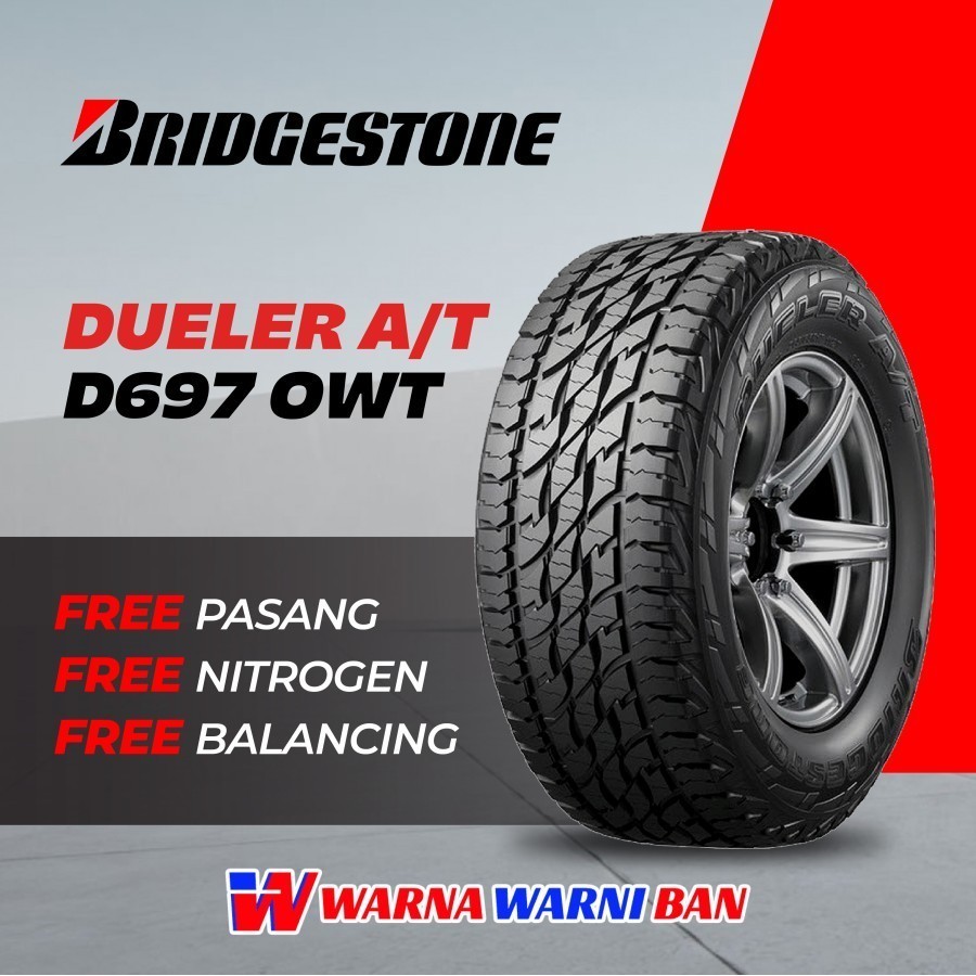 Ban Mobil Bridgestone Dueler AT D697  205 70 R15 15