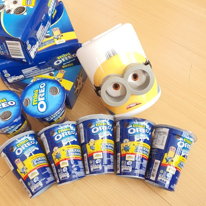 Oreo X Minions Exclusive Bundle Minion Jar Original Universal Promo