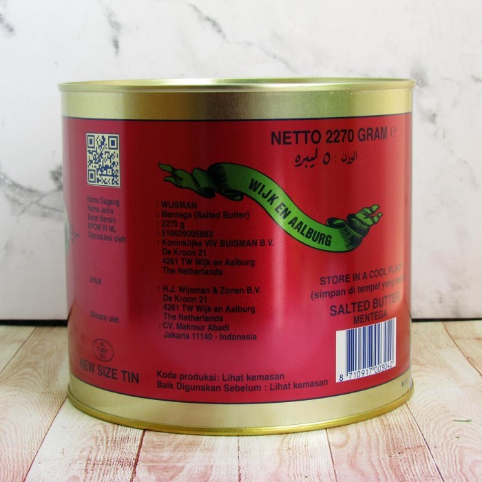 

Wisjman Butter 2.27Kg Terbaru