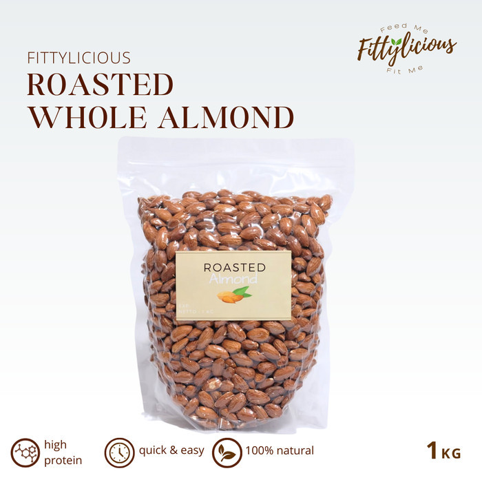 

Almond Utuh Panggang 1Kg / Almond Whole Roasted 1Kg Terbaik