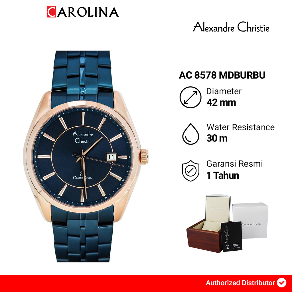 Alexandre Christie AC 8578 MDBURBU Pria