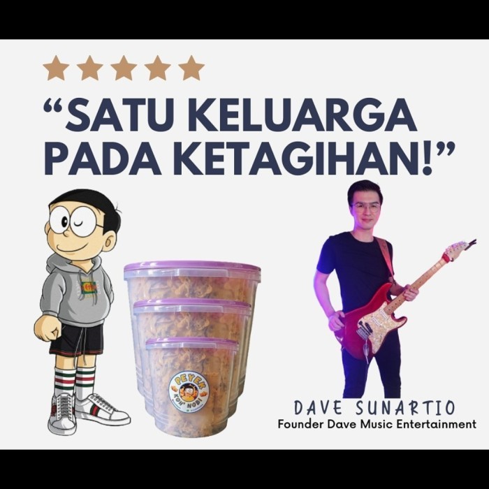 

Paket 4 Topless Peyek Diskon