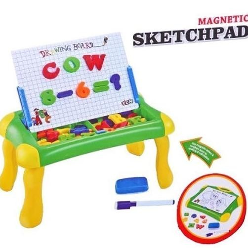 

Sale! Papan Tulis Anak Magnet Spidol Abc