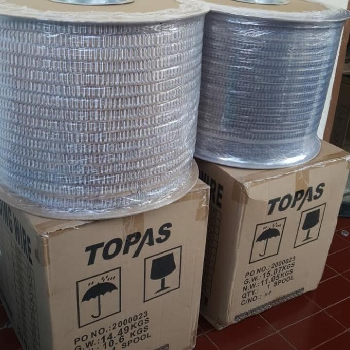 

RING JILID KAWAT 9/16 ROLL SPOOL PITCH 3:1 14MM TOPAS O BINDING WIRE ORIGINAL DAN TERPERCAYA