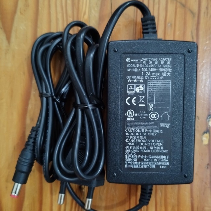 Switching Adaptor Hoioto 12V~3A Original