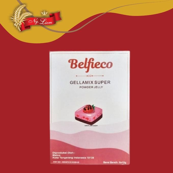

New Belfieco Gellamix Super Untuk Jelly 8 X 12 Gr