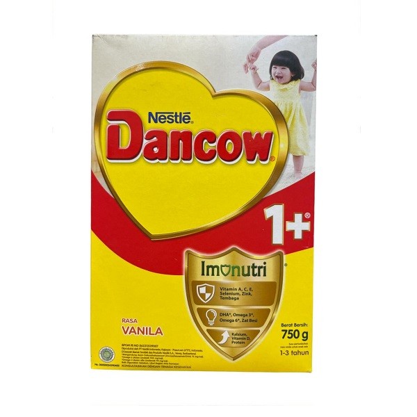 

DANCOW VANILLA PREBIO 1 + 750 GR - SUSU