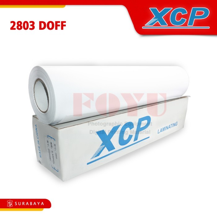

Plastik Laminating Cold Dingin Xcp Roll 260 Mic 63.5Cmx41M Doff 2803 Diskon