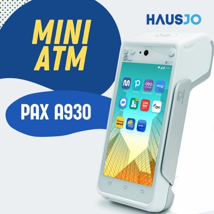 Terbaru Edc Android Mini Atm Hausjo Pax A930