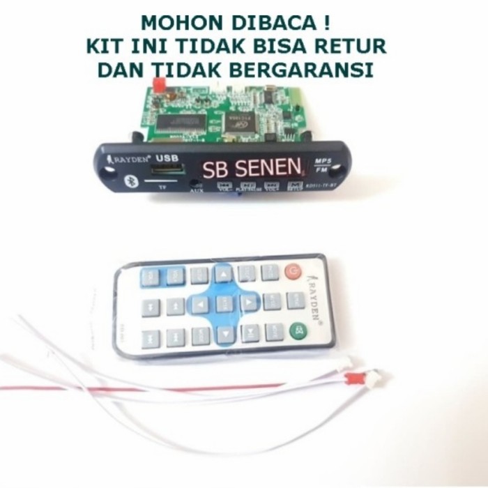 Terbaru Kit Mp5 Bluetooth