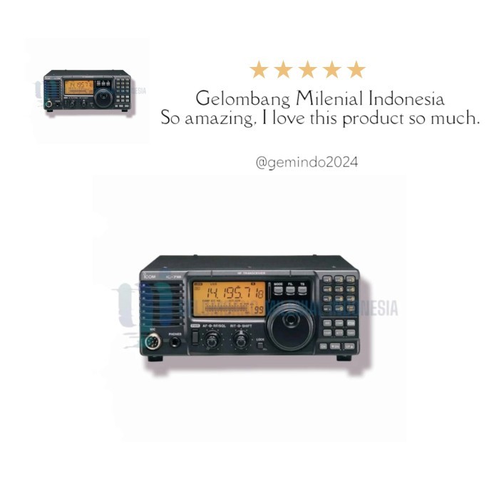 Termurah Radio Ssb Icom Ic718 Ic 718
