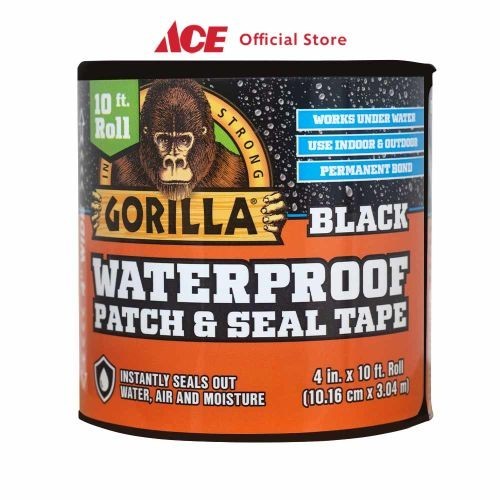 

Ace - Gorilla Selotip Tahan Air Patch & Seal - Hitam Terbaik