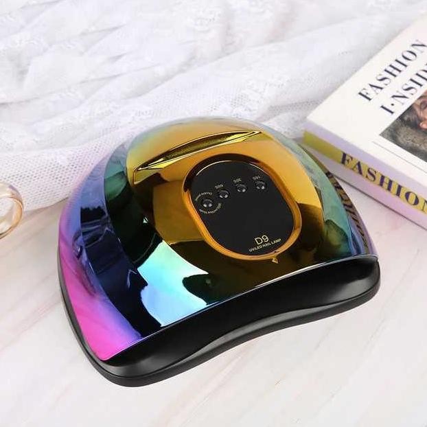 TERLARIS - Indigo D9 Pengering Kutek Kuku 150W UV LED Nail Dryer 57 LED - Hijau kuning