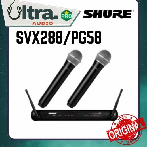Shure SVX288/PG58 / SVX288PG58 Microphone Transmitters ORIGINAL