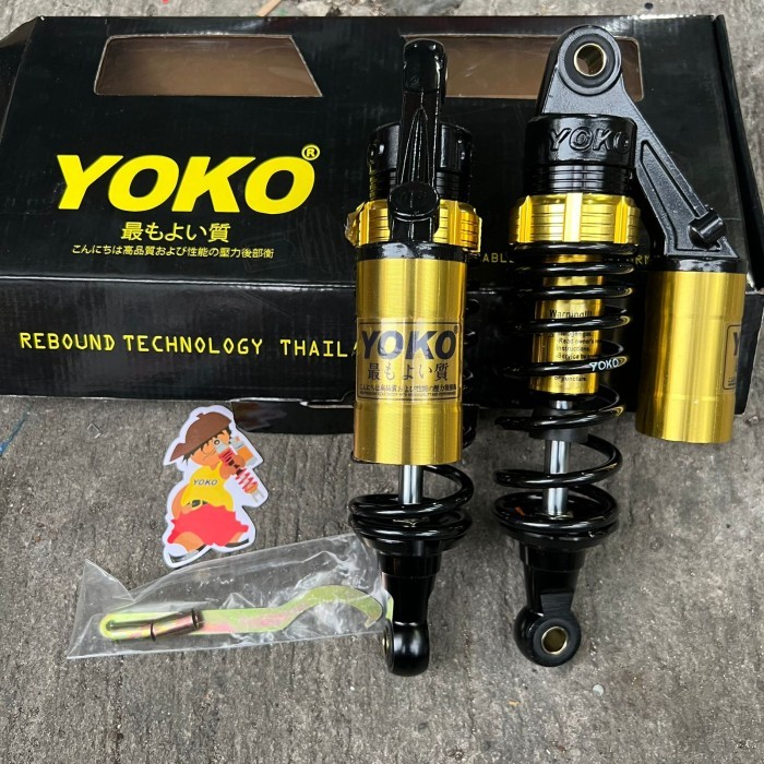 SHOCK BREAKER BELAKANG TABUNG ATAS YOKO FIZR, JUPITER, VEGA UK 280MM