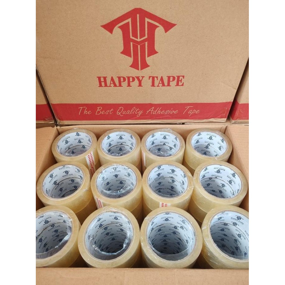 

NEW lakban bening / coklat 45mm x 90 yard 70 m t7 1 dus