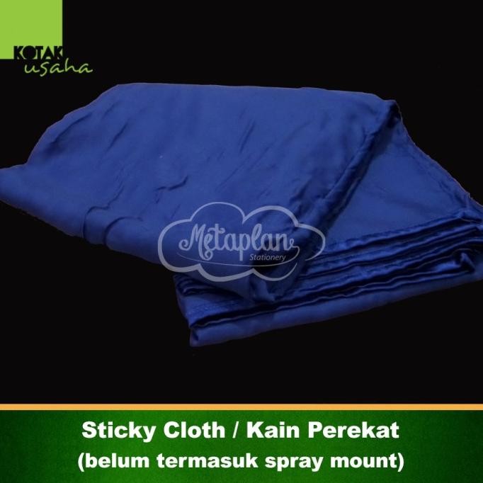 

Sticky Cloth Kain Perekat Kartu Metaplan (ukuran 1.5 x 2.5 meter)