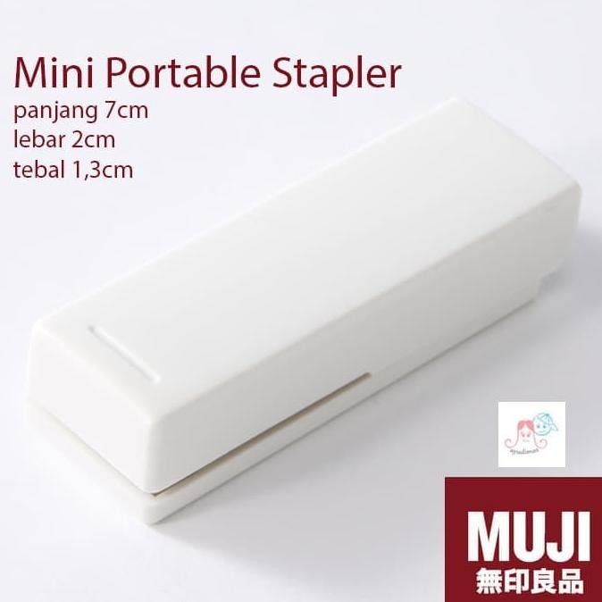 

TERMURAH - MUJI Mini Potable Stapler / Staples