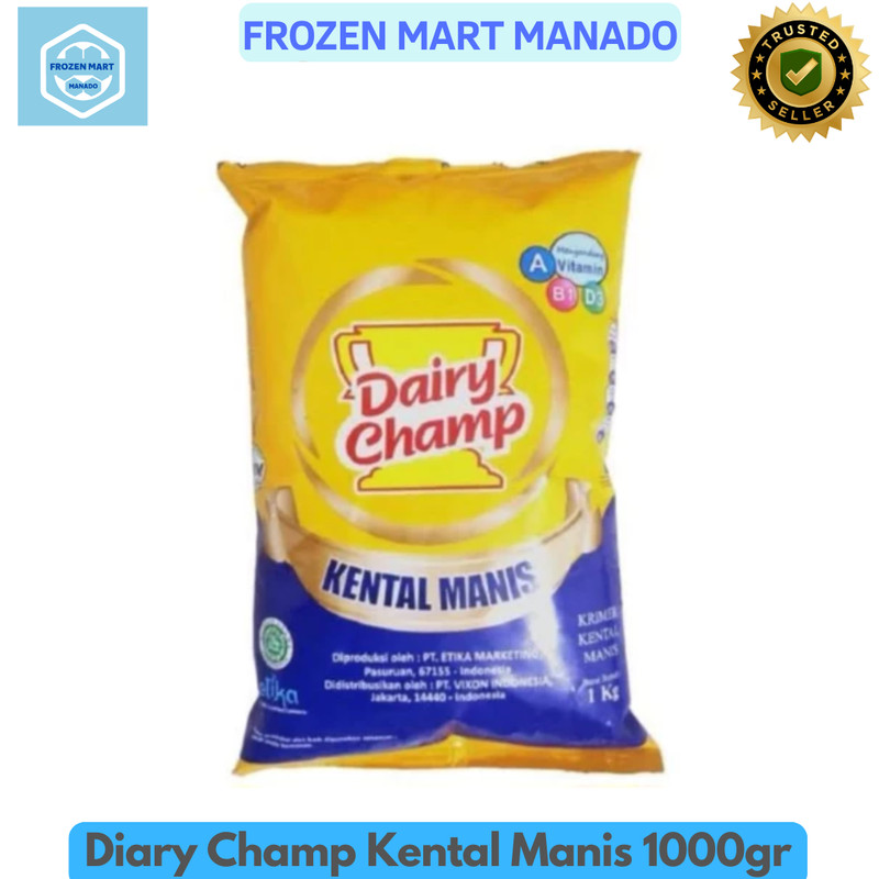 

Diary Champ Kental Manis 1000gr - Frozen Mart Manado (Frozen Food Manado)