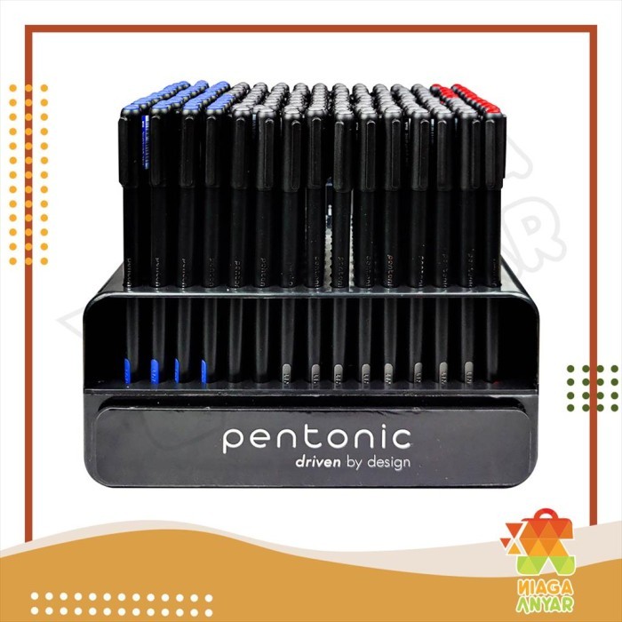

Na Pentonic Pulpen Box Isi 50 100 150 Frost Gel Pen / Pulpen Grosir New
