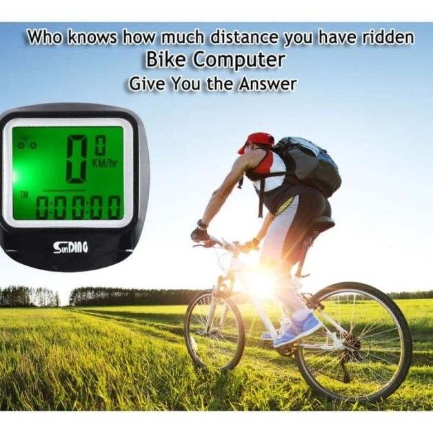 Cat Eye Odometer Speedometer Monitor Sepeda