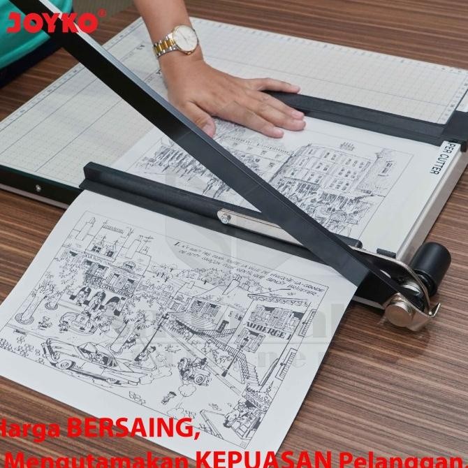 

Paper Cutter A3 Joyko Pc 3846 / Mesin Pemotong Cutting Kertas 38X46 Cm