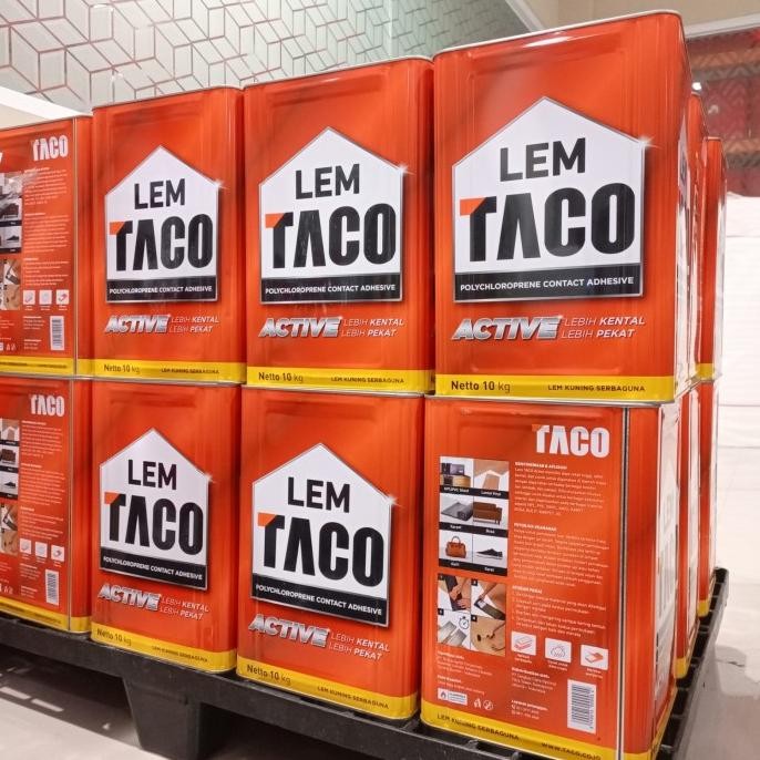 TERBARU - TACO LEM KUNING ACTIVE / LEM KUNING SERBAGUNA / LEM KUNING TACO