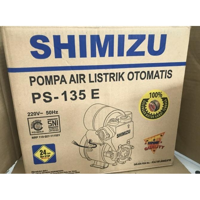 Pompa Air Tarik/Dorong Shimizu 135 E Bit