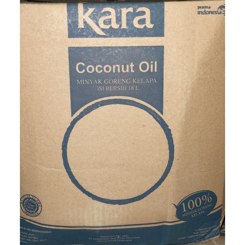

Minyak Goreng Kara 18 L Bib Terbaru