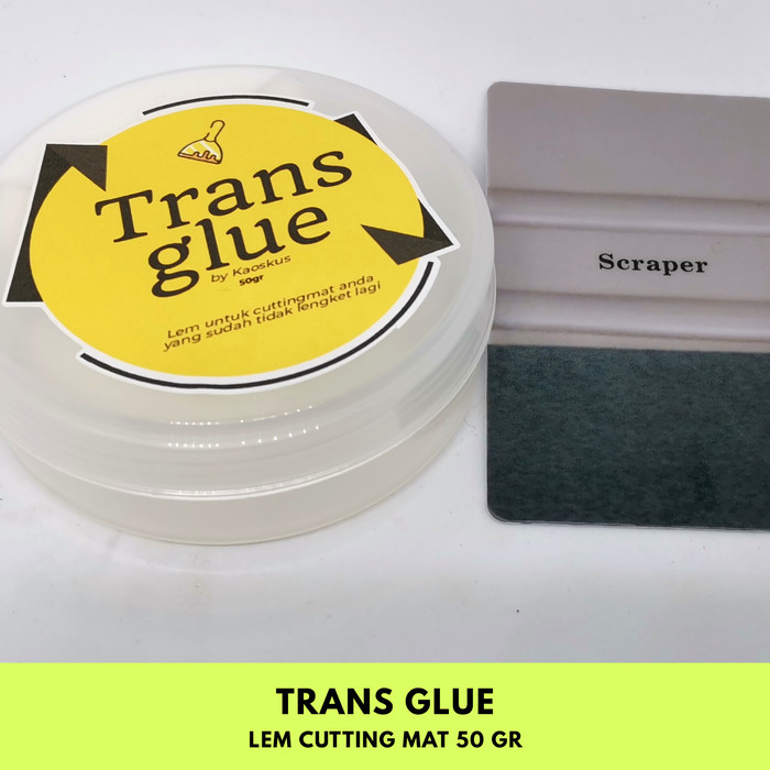 

Terlaris Lem Cutting Mat - TransGlue Restickable 14ml SALE