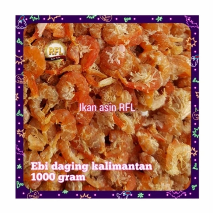 

Ebi Kering Super / Udang Ebi Daging 1 Kg Asli Kalimantan Terbaru