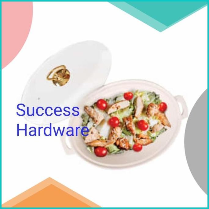 APPETITE 33 CM CASSEROLE TEMPAT SAJI OVAL MARBLE CASSEROLE OVAL GOLD