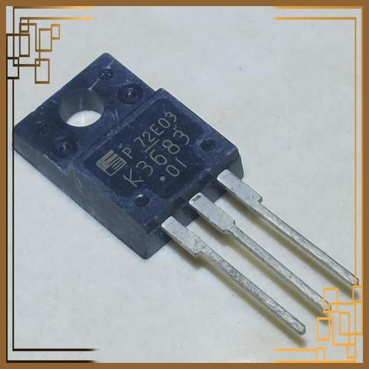 [SRE] K3683 2SK3683 K 3683 Mosfet N-Ch Fujitsu 19A 500V To-220f TR FET