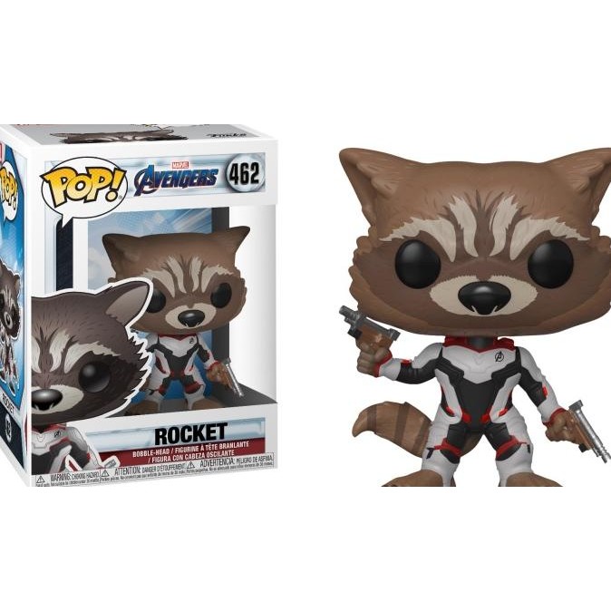 FUNKO POP Funko Pop Original Marvel - Avengers 4 Endgame - Rocket in Team Suit