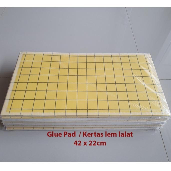 

10 lembar Glue Pad / Glue Board / Gluepad Flycatcher Size 42x22cm