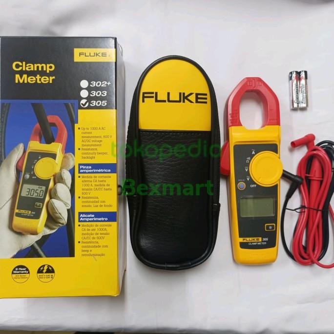 Fluke 305 Clamp Tang Ampere Fluke 1000A  Ready